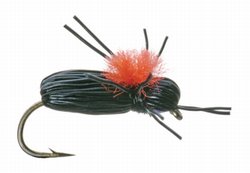 Daves Black Beetle Terrestrial Dry Fly