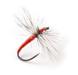 Ishigaki Kebari - Reverse Hackle/Grizzly, R10-BN Hook