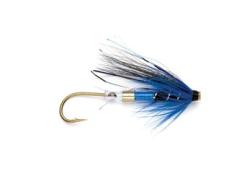 Brass Blue/Black Tube Fly