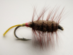 Green Butt Buck Bug Salmon Dry Fly