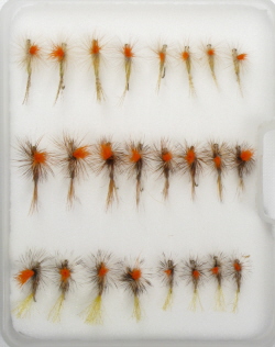 Fly Family Selection - Hi Viz Parachute Dry Flies