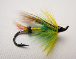 Green Highlander Hairwing Salmon Fly