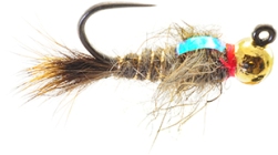 Jigged Hares EarTungsten Bead Head Nymph