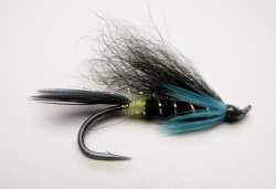 Ponoi Green Hairwing Salmon Fly