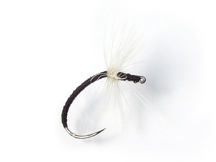 Ishigaki Kebari - Reverse Hackle/White, C15BV Hook