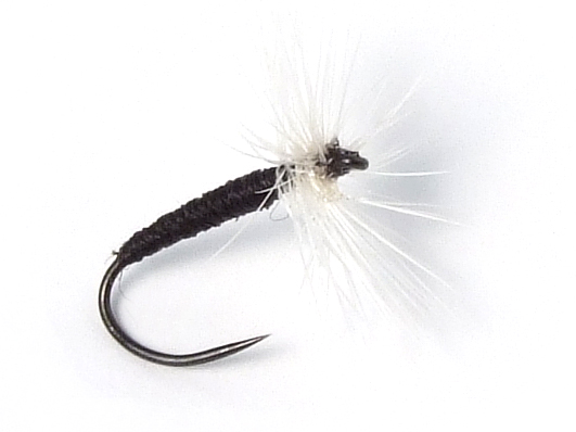 Ishigaki Kebari - Reverse Hackle/White, R10-BN Hook