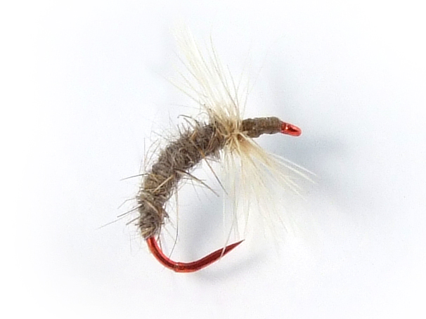 Gujo Kebari - Dry Fly/Tan with Red Hook