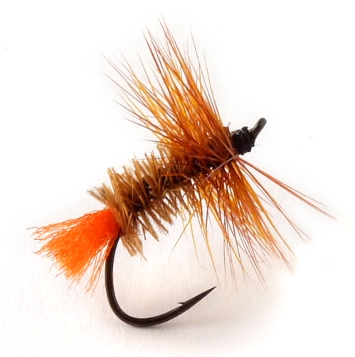 Akiyamago Yamada Kebari - Dry Fly/Brown