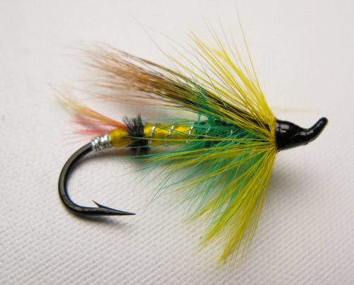 Green Highlander Hairwing Salmon Fly