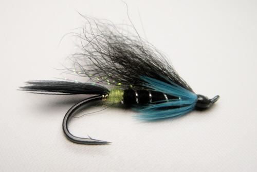 Ponoi Green Hairwing Salmon Fly