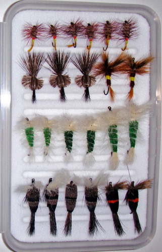 Green Butt Buck Bug Salmon Dry Fly <br /> #8 - Natural