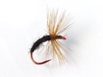 Gujo Kebari - Dry Fly/Black with Red Hook