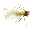 Deerhair Bass Bug Fly <br /> #2 - Black/Red