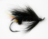 Black Dose Hairwing Salmon Fly