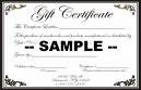 Gift Certificate