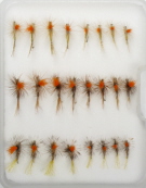 Fly Family Selection - Hi Viz Parachute Dry Flies