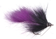 Swamp Rabbit Tarpon Fly <br /> #1/0 - Black/Purple